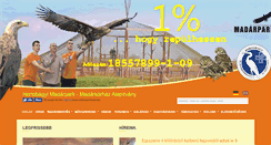 Desktop Screenshot of madarpark.hu